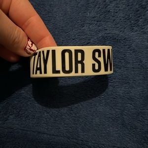 NWOT Taylor Swift “Red” Rubber Bracelet